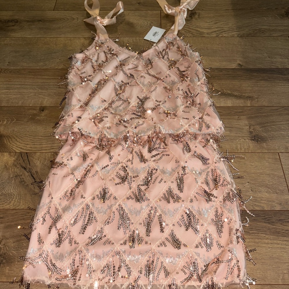 Pink Sequin 2 piece set NWT